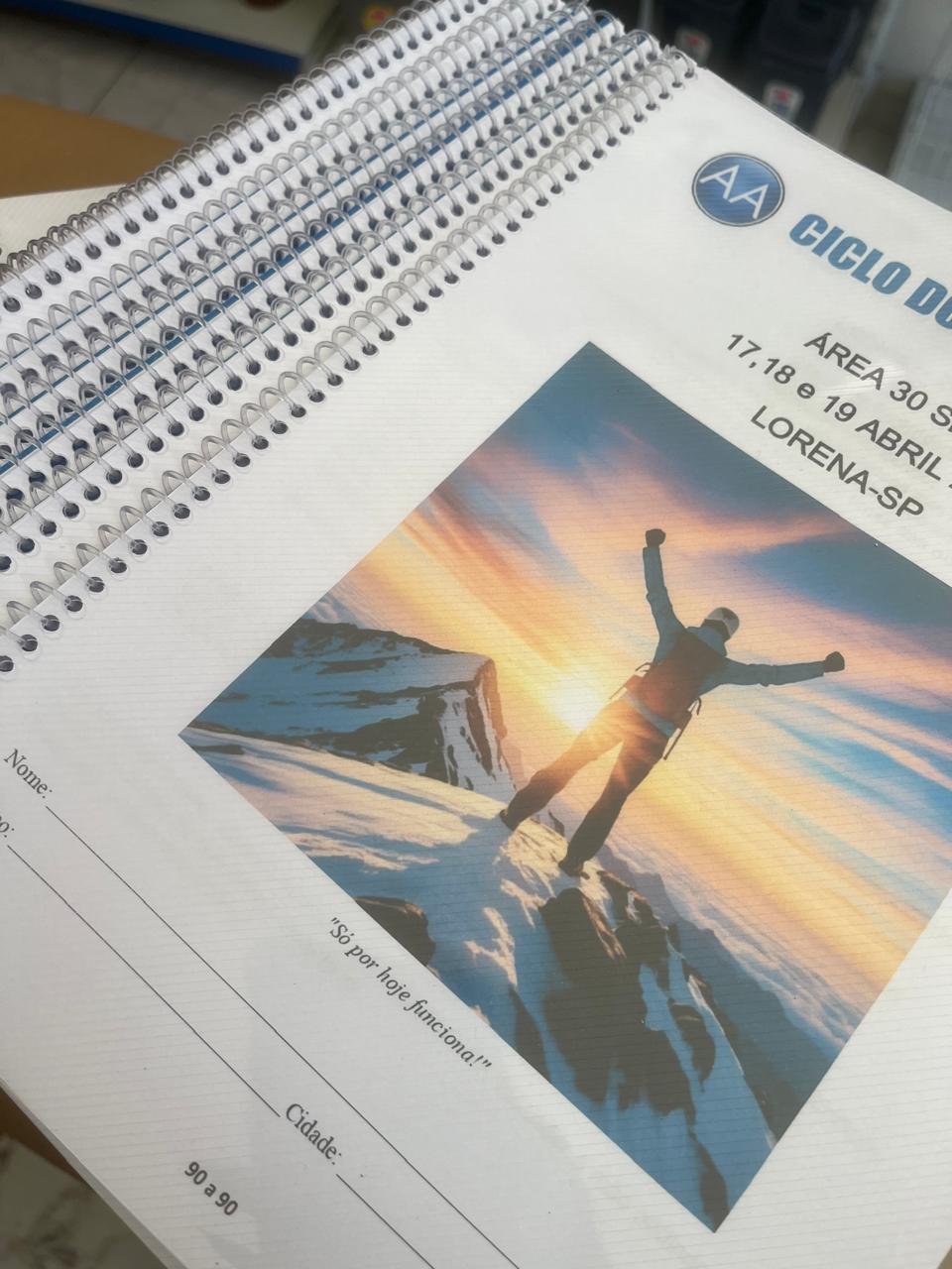 Apostilas para eventos e treinamentos